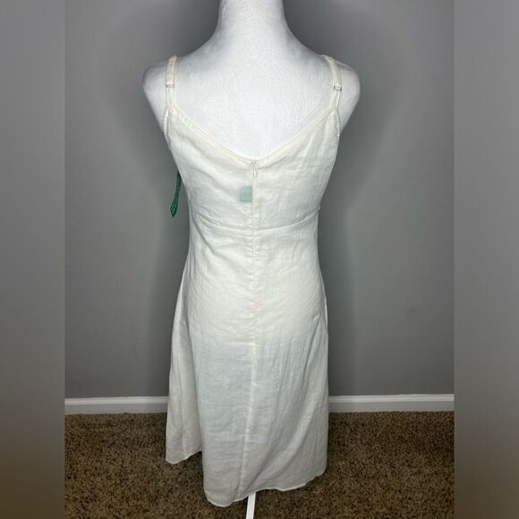 United colors of Benetton linen dress/coverup - Picture 2 of 3